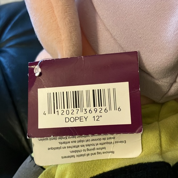 Vintage Disney Stuffed doll Dopey. - Picture 5 of 6